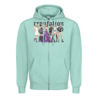 Seafoam reputation  okka Zipper Hoodie - linhVisuals