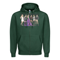 Sports Green reputation  okka Zipper Hoodie - linhVisuals
