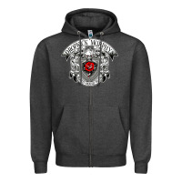 Charcoal Heather dropkick murphy's best of punk Zipper Hoodie - linhVisuals