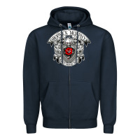 Navy dropkick murphy's best of punk Zipper Hoodie - linhVisuals
