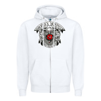 White dropkick murphy's best of punk Zipper Hoodie - linhVisuals