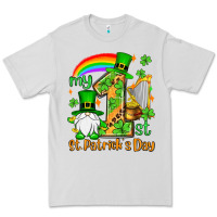 Dove Grey St. Patrick's My 1st St. Patrick's Day Premium Tee - OliviaCreatesArt