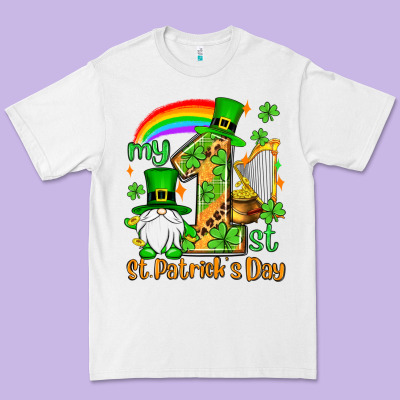 St. Patrick's My 1st St. Patrick's Day Premium Tee Designed By Oliviacreatesart