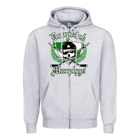 Heather Grey dropkick murphy's best of punk Zipper Hoodie - linhVisuals