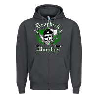 Smoke dropkick murphy's best of punk Zipper Hoodie - linhVisuals