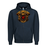 Navy dropkick murphy's best of punk Zipper Hoodie - linhVisuals