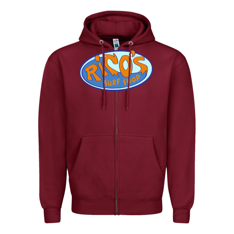 Richo Surf Shop Zipper Hoodie by linhVisuals | Teevron