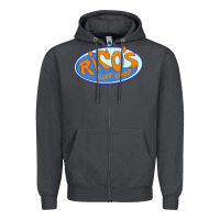 Smoke richo surf shop Zipper Hoodie - linhVisuals