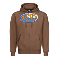 Chestnut richo surf shop Zipper Hoodie - linhVisuals