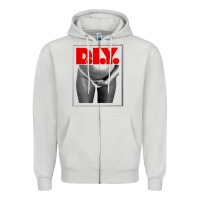Dove Grey rihanna diy Zipper Hoodie - linhVisuals