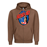 Chestnut hinano tahiti Zipper Hoodie - linhVisuals