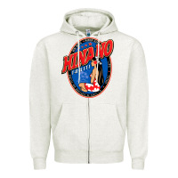 Oatmeal Heather hinano tahiti Zipper Hoodie - linhVisuals