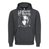 Smoke lindsey stirling white Zipper Hoodie - linhVisuals