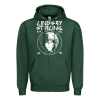 Sports Green lindsey stirling white Zipper Hoodie - linhVisuals