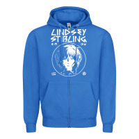 True Royal lindsey stirling white Zipper Hoodie - linhVisuals