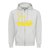 It's A Trap Zipper Hoodie | Teevron