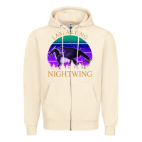 Sandshell wings of fire i am a lying nightwing vintage Zipper Hoodie - linhVisuals
