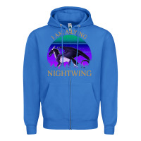 True Royal wings of fire i am a lying nightwing vintage Zipper Hoodie - linhVisuals