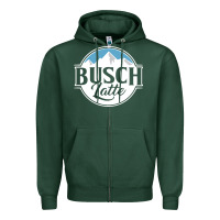 Sports Green premium busch Zipper Hoodie - linhVisuals