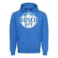 True Royal premium busch Zipper Hoodie - linhVisuals