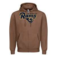 Chestnut rams Zipper Hoodie - linhVisuals