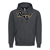 Smoke rams Zipper Hoodie - linhVisuals