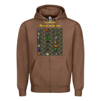 Chestnut runescape game Zipper Hoodie - linhVisuals