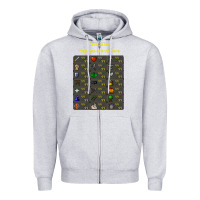 Heather Grey runescape game Zipper Hoodie - linhVisuals