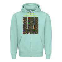 Seafoam runescape game Zipper Hoodie - linhVisuals