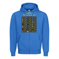 True Royal runescape game Zipper Hoodie - linhVisuals