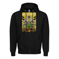 Black billy strings poster Zipper Hoodie - linhVisuals