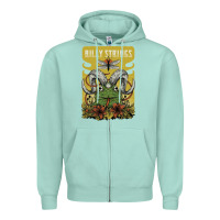 Seafoam billy strings poster Zipper Hoodie - linhVisuals