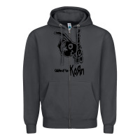 Smoke k o r n classic Zipper Hoodie - linhVisuals