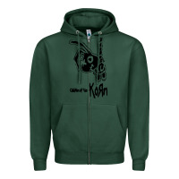 Sports Green k o r n classic Zipper Hoodie - linhVisuals