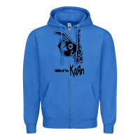 True Royal k o r n classic Zipper Hoodie - linhVisuals