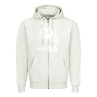 Oatmeal Heather k o r n classic Zipper Hoodie - linhVisuals
