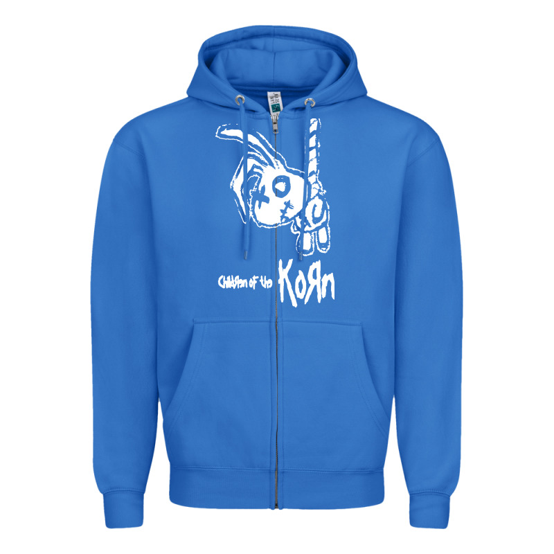 K O R N Classic Zipper Hoodie by linhVisuals | Teevron