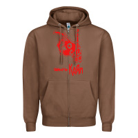 Chestnut k o r n classic Zipper Hoodie - linhVisuals