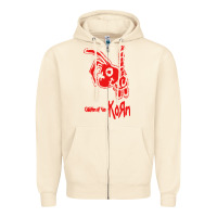 Sandshell k o r n classic Zipper Hoodie - linhVisuals