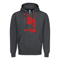 Smoke k o r n classic Zipper Hoodie - linhVisuals
