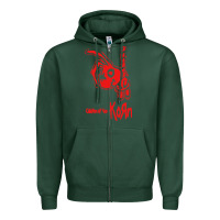 Sports Green k o r n classic Zipper Hoodie - linhVisuals