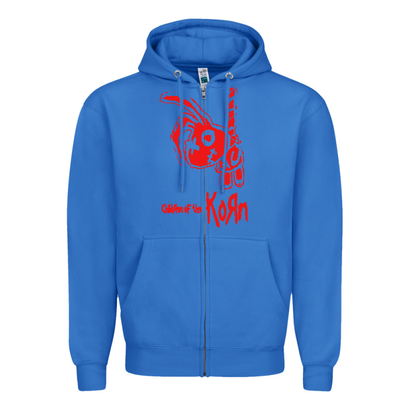 K O R N Classic Zipper Hoodie by linhVisuals | Teevron