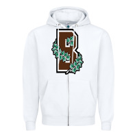 Brown University Zipper Hoodie | Teevron