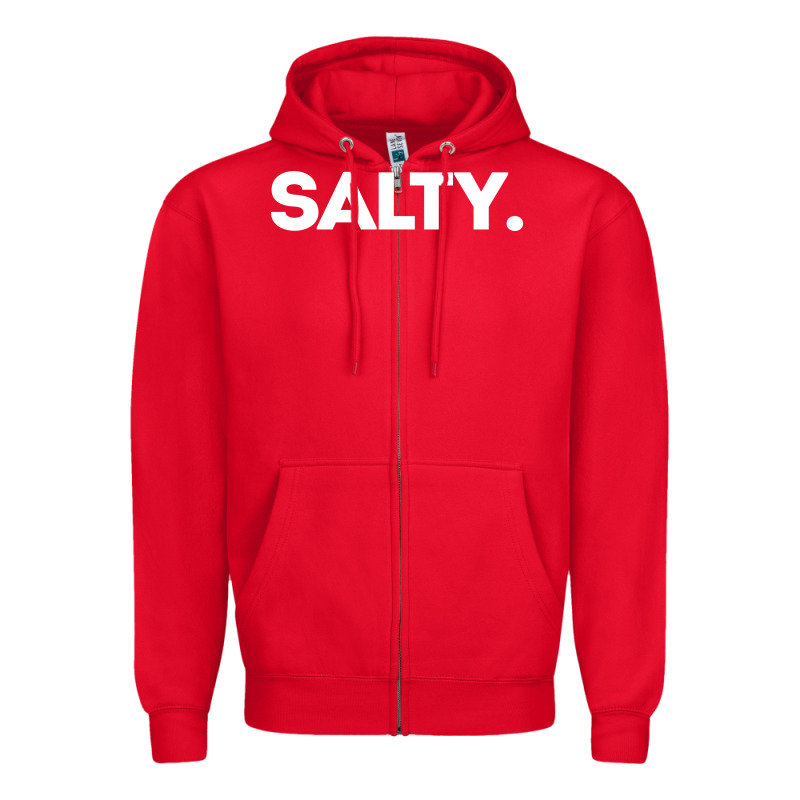 Salty Zipper Hoodie by linhVisuals | Teevron