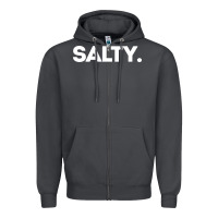Smoke salty Zipper Hoodie - linhVisuals