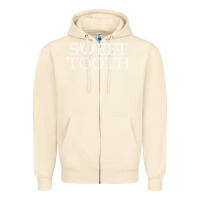 Sandshell Sweet Tooth Zipper Hoodie - linhVisuals