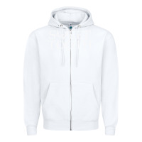 White Sweet Tooth Zipper Hoodie - linhVisuals