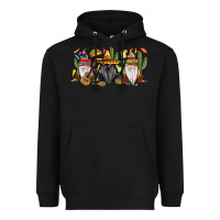 Black Mexican gnomes Heavyweight Hoodie - RanaPortraitStore
