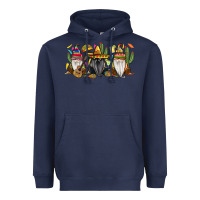 Navy Mexican gnomes Heavyweight Hoodie - RanaPortraitStore