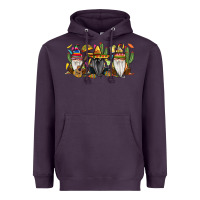 Plum Mexican gnomes Heavyweight Hoodie - RanaPortraitStore